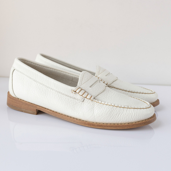 whitney natural sole weejuns